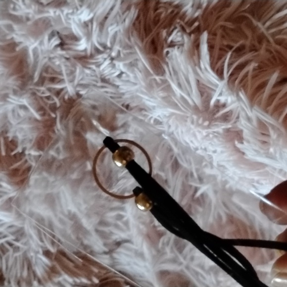 Black lace eye mask, black silk choker and Lace Fingerless Gloves. BLwC3 - Picture 7 of 7